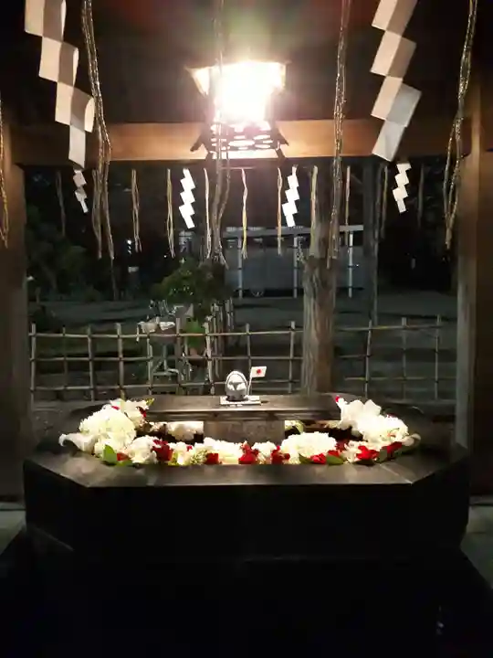 新琴似神社の手水舎