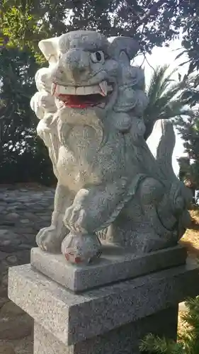 大瀬神社の狛犬