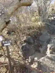 筑波山神社 男体山御本殿の周辺