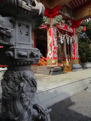 加波山神社真壁拝殿の本殿・本堂
