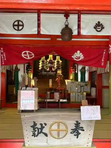 大學稲荷神社の本殿・本堂