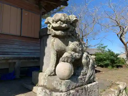 白幡神社の狛犬