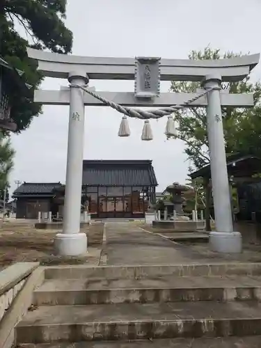 島八幡社の鳥居