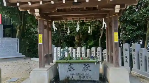 高尾神社の手水舎