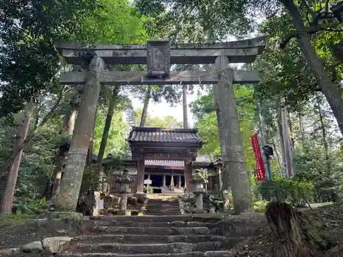 大塩八幡宮の鳥居