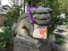 菊田神社の狛犬