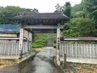 陸奥護国寺の山門・神門