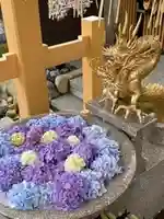 白山神社の手水舎