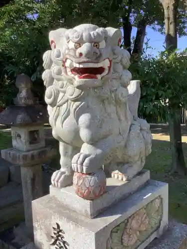 八幡社（石橋）の狛犬