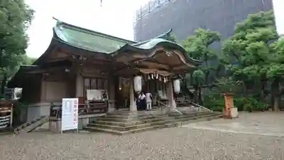 坐摩神社の本殿・本堂