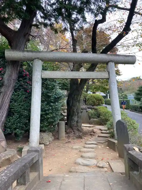 富士淺間神社の鳥居
