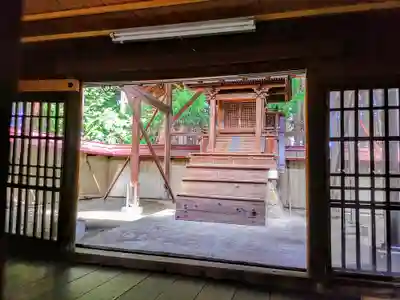 若宮八幡社の本殿・本堂