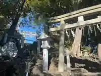 多摩川浅間神社の鳥居
