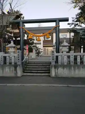 烈々布神社の鳥居