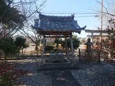作神社の手水舎