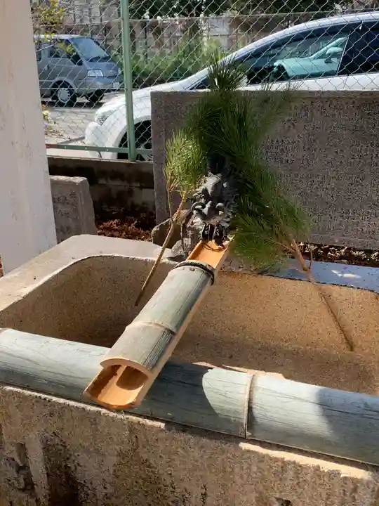 姫嶋神社の手水舎