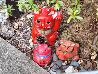 福良天満宮の像