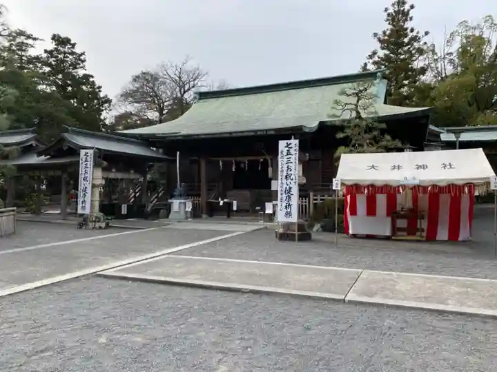 大井神社の本殿・本堂