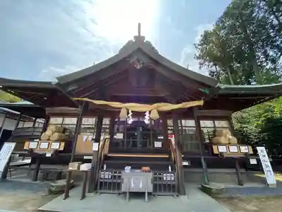 安仁神社の本殿・本堂