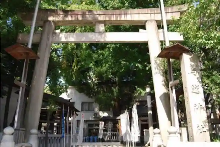 鳥越神社の鳥居