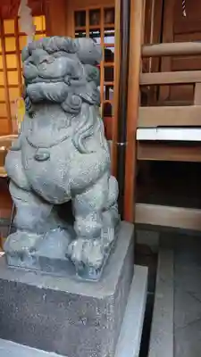 小網神社の狛犬