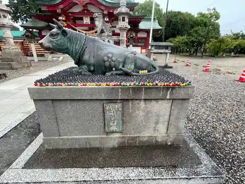 上野天満宮の狛犬