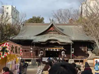 四柱神社の本殿・本堂