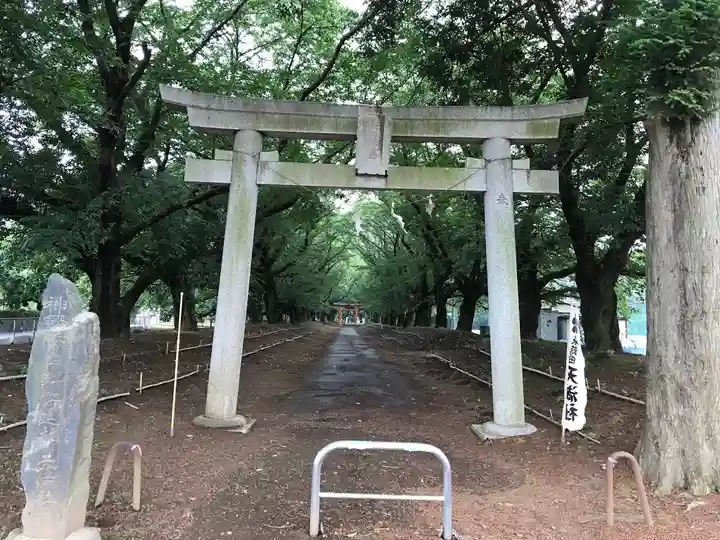 東蕗田天満社の鳥居