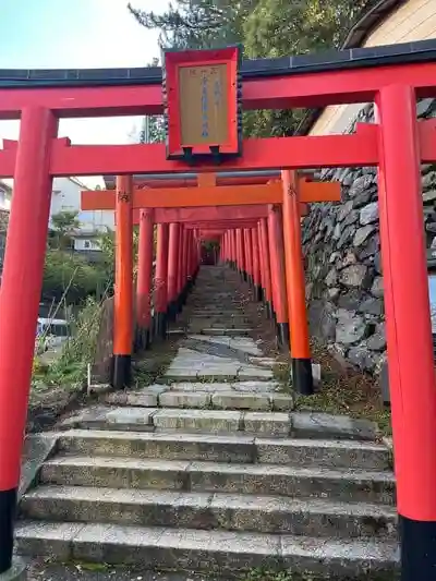 清高稲荷社の鳥居