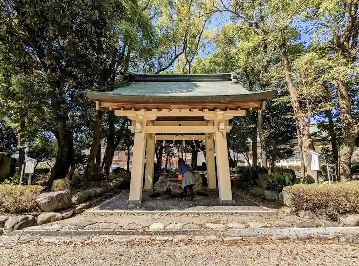 島田神社の手水舎