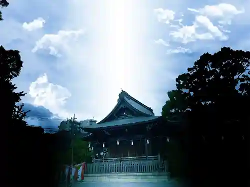 溝口神社の本殿・本堂