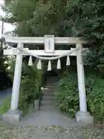 魂生神社の鳥居