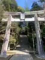 大原八幡宮の鳥居