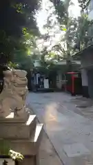 銀杏岡八幡神社の狛犬