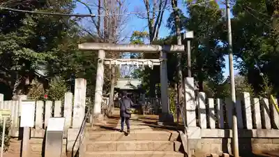 八雲氷川神社の鳥居