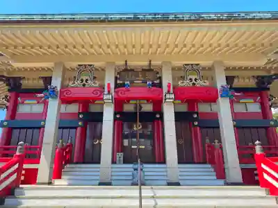 千葉寺の本殿・本堂