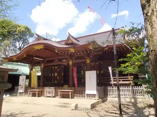 渋谷氷川神社の本殿・本堂