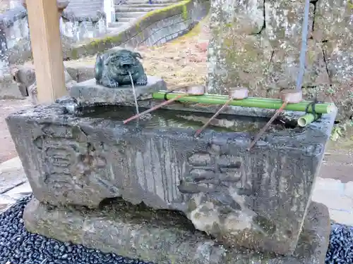 妙義神社の手水