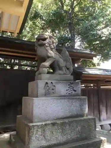 大井神社の狛犬