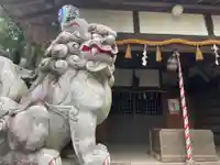 十二天神社の狛犬