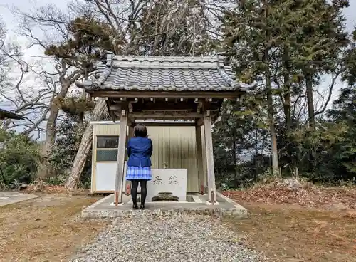 白山神社の手水