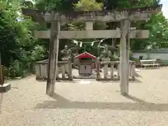 機物神社の鳥居