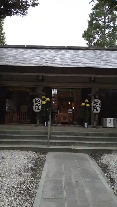 蛇窪神社の本殿・本堂