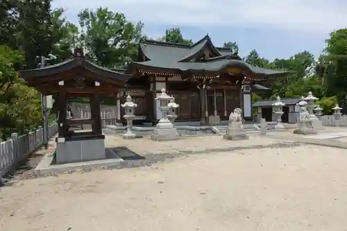 闘鶏野神社の本殿