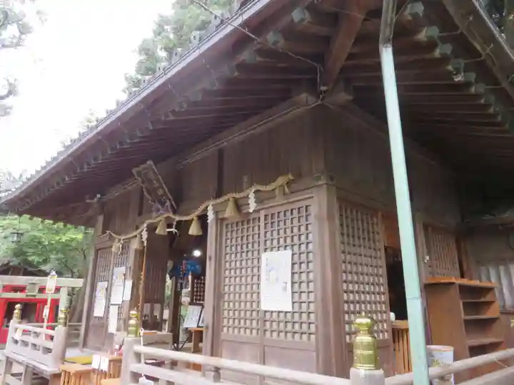 橿森神社の本殿・本堂