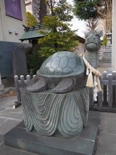 亀有香取神社の狛犬