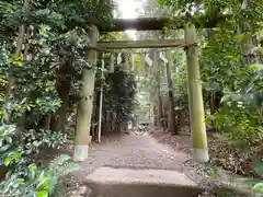 香取神宮奥宮の鳥居