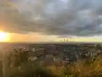 人見神社の景色