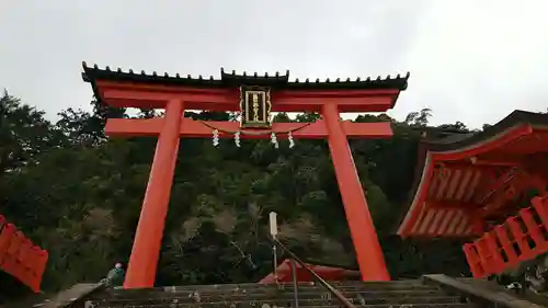 熊野那智大社の鳥居