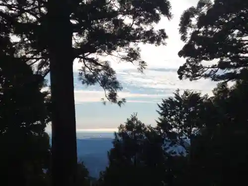 秋葉山本宮 秋葉神社 上社の景色